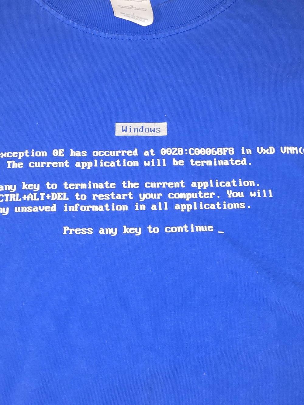 Gildan Windows Error TECH TEE
